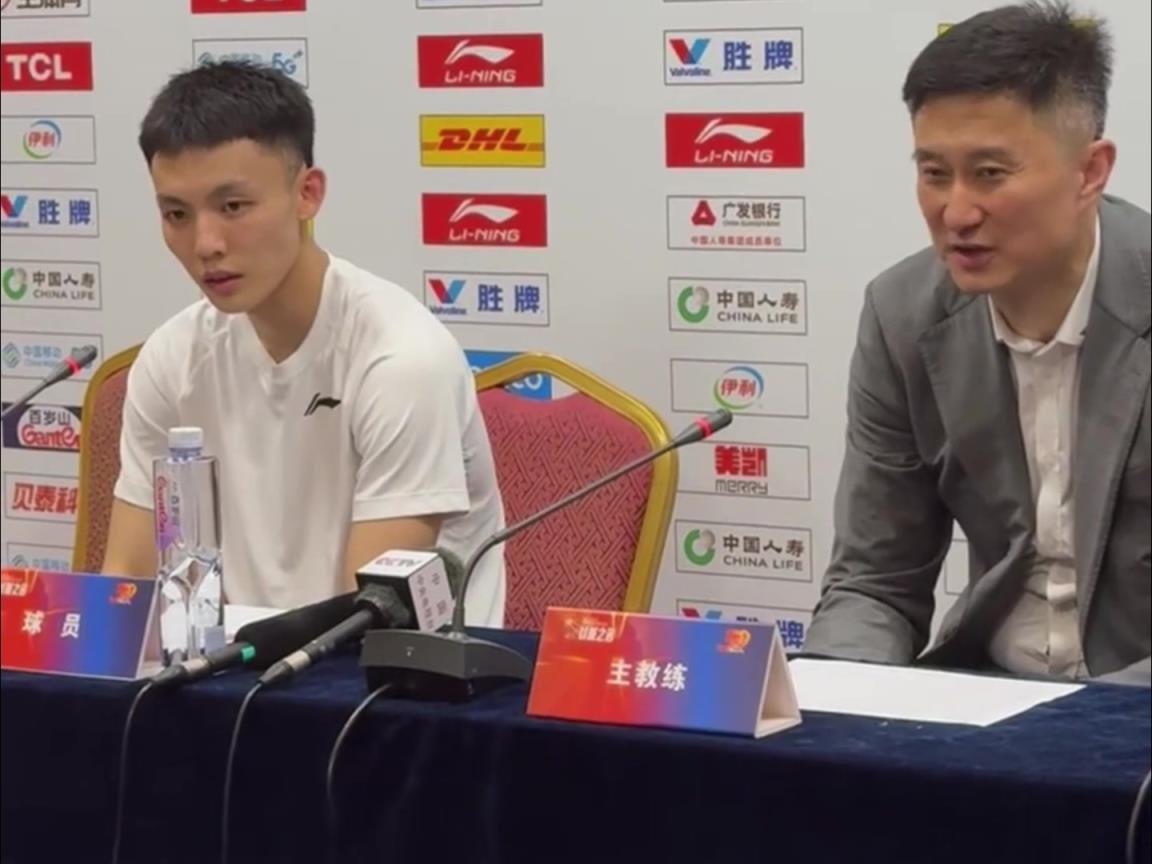 這是能說的嗎徐杰：杜指導賽前說了，這場球就是打架和摔跤！